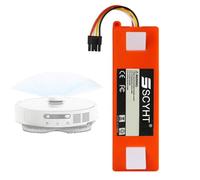 SSCYHT Batterie Li-ION 14,4 V 5200 mAh, 6500 mAh, 7000 mAh Batterie de Rechange 14,4 V Batteries pour aspirateurs 50 W - 100 W avec Coque ABS,14.4v7ah