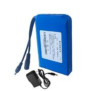 SSCYHT Batterie Li-ION Rechargeable DC 12 V, 4ah, 5ah, 6ah, 7ah, 9ah, 12ah, Batterie Lithium-polymère Portable pour Alimentation 12 Volts, avec Chargeur,12v5ah