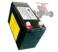 SSCYHT Batterie LiFePO4 12,8 V 6 Ah 8Ah 12 Ah Batterie Lithium 12,8 V Batteries de Rechange pour Voiture électrique Miniature pour Moteurs 50 W à 155 W,12.8v8ah 1pack