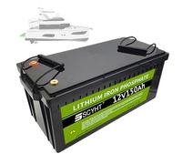 SSCYHT Batterie LiFePO4 12 V 200 Ah 300 Ah 150 Ah Batteries Lithium 12 V Batterie Rechargeable avec BMS intégré pour Moteur électrique, Camping-Car, énergie Solaire avec poignée,12v150ah