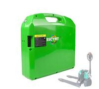 SSCYHT Batterie LiFePO4 24 V pour transpalette électrique CBD15 | Batterie pour chariot élévateur 24 volts 20Ah 30Ah 40Ah 60Ah, pièce détachée E1C1L/N1D2L pour entrepôt et logistique