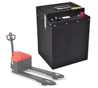 SSCYHT Batterie LiFePO4 25,6 V Batterie au Lithium 40 Ah Batteries de Remplacement 25,6 V Batteries Chariot élévateur pour CBD15 avec BMS et poignée pour Moteur 250 W - 1100 W