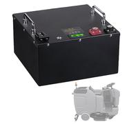 SSCYHT Batterie LiFePO4 51,2 V 50 Ah Batterie Lithium 25,6 V 100 Ah Batteries Lithium Batteries pour autolaveuse Transpalettes pour kit Moteur 750 W - 2560 W avec Interrupteur,25.6v100ah