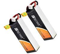 SSCYHT Batterie Lipo 4S 14,8 V 10 000 mAh 8 000 mAh Batterie Lithium 14,8 V Batteries Drone 10 000 mAh Batteries Rechange pour Moteurs 50 W - 150 W avec Port XT60,14.8v10000mah 2pack