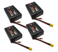SSCYHT Batterie Lipo 6S 22,2 V 10 000 mAh 8 000 mAh Batterie Lithium 22,2 V Batteries Rechange pour Moteur 150 W - 220 W pour Drones radiocommandés,22.2v10000mah 4pack
