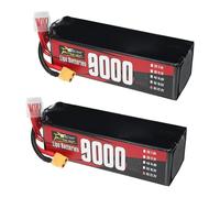 SSCYHT Batterie Lipo 6S 22,2 V 10 000 mAh 9 500 mAh 9 000 mAh Batterie Rechargeable 22,2 V Batteries Lithium pour Drone télécommandé avec Moteurs de 50 W à 220 W,22.2v9000mah 2pack