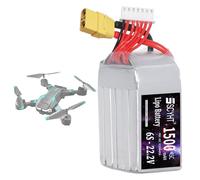 SSCYHT Batterie Lipo 6S 22,2 V Batterie Lithium 1500 mAh 1800 mAh Batteries de Drone 22,2 V Batteries de Rechange pour modèle réduit d'avion avec Port XH-6S,22.2v1500mah xt90