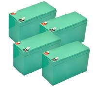 SSCYHT Batterie Lithium 12 V 10 Ah 4 Ah 6 Ah 8 Ah 12 Ah Batterie Rechargeable 12 V Batteries Rechange pour pulvérisateur électrique avec BMS pour Moteurs 40 W à 150 W,12v10ah 99mm 4pack