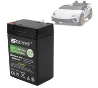 SSCYHT Batterie Lithium 12 V 2 Ah Batterie LiFePO4 6 V 4 Ah Batteries Petites Voitures 12 V Batteries Rechargeables pour éclairage Secours avec BMS pour Moteurs Moins 25 W,12v2ah 1pack