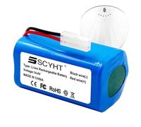 SSCYHT Batterie Lithium 14,4 V 2600 mAh 3000 mAh 3500 mAh 2000 mAh Batteries Rechargeables 14,4 V Batterie Li-ION pour aspirateur pour Moteur 20 W à 50 W avec Port 5500-2P,14.4v2000mah