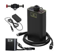 SSCYHT Batterie Lithium 14,8 V 10 Ah 20 Ah Batteries de Rechange 14,8 V Batterie Li-ION pour Moulinet pêche électrique avec Chargeur et Sacoche pour Moteurs 50 W à 300 W,14.8v20ah 205mm