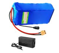 SSCYHT Batterie Lithium 24 V 12 Ah, 10 Ah Batterie Trottinette électrique 4 Ah Batteries Rechargeables 24 V Batteries Rechange pour Moteur 50 W - 300 W avec Chargeur,24v8ah xt60