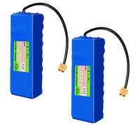 SSCYHT Batterie Lithium 36 V 4,4 Ah Batterie Remplacement 4400 mAh Batteries Li-ION 10S2P Batteries Hoverboard avec Port XT60 pour Moteurs 50 W - 160 W pour draisienne,36v4.4ah 2pack