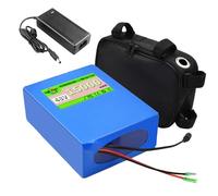 SSCYHT Batterie Lithium 48 V 13 Ah, 15 Ah, 10,4 Ah Batteries Trottinette 48 V Batteries Rechange pour Tricycle pour Moteur 250 W - 750 W avec Chargeur et Housse Batterie,48v15ah Bullet