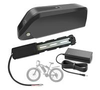 SSCYHT Batterie Lithium 48 V 20 Ah 10,4 Ah 13 Ah 15 Ah Batterie de Rechange 48 V Batteries Tube Diagonal pour Moteur 250 W - 1200 W avec Chargeur et Port 5 Broches,48v24.5ah Bullet