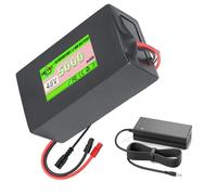 SSCYHT Batterie Lithium 48 V 20 Ah 12 Ah 15 Ah 30 Ah 10 Ah Batterie de Remplacement 48 V Batteries de Trottinette électrique avec Chargeur pour Moteur 200 W à 1500 W,48v5ah Anderson