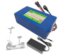 SSCYHT Batterie Lithium 48 V 30 Ah 15,6 Ah 20,8 Ah 10,4 Ah Batterie Trottinette 48 V Batteries de Rechange 8 Ah Batteries Li-ION pour Moteur 250 W - 1500 W avec Chargeur,48v15.6ah t Plug
