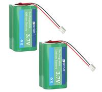 SSCYHT Batterie Lithium-ION 3,7 V 8000 mAh 9200 mAh Batteries Lithium 3,7 V Batterie Rechargeable pour Enceintes Bluetooth, Ventilateurs, Lampes de Poche avec BMS,3.7v8000mah xh 2pack