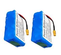 SSCYHT Batterie pour Hoverboard 10S1P Batterie au Lithium 36 V Batterie Rechargeable 2 Ah Batterie de Remplacement pour Hoverboard Carte de Protection BMS intégrée