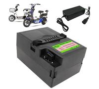 SSCYHT Batterie pour Scooter électrique 48 V 60 V 72 V Batterie au Lithium Batteries pour Moto électrique Batteries Remplacement Carte de Protection BMS intégrée avec Chargeur,48v18ah