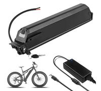 SSCYHT Batterie pour vélo électrique 36 V 10 Ah 13 Ah Batterie Lithium 48 V 15 Ah Batteries de Remplacement 36 V Batteries pour Tube Diagonal avec Chargeur et Port USB,36v10ah 458mm