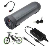 SSCYHT Batterie pour vélo électrique 48 V Batterie en Forme Bouteille d'eau 36 V Batteries au Lithium Batteries Remplacement Carte Protection BMS intégrée avec Chargeur