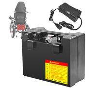 SSCYHT Batterie Rechargeable 24 V 12 Ah 18 Ah 52 Ah Batterie au Lithium 30 Ah Batteries Li-ION 24 V Batteries Fauteuil Roulant avec Chargeur pour Moteur 250 W - 1500 W,24v30ah gx20