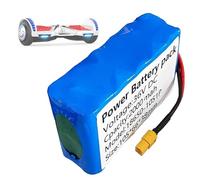 SSCYHT Batterie Rechargeable 36 V Batterie Lithium 36 V 2 Ah Batteries Hoverboard 10S1P Batteries Remplacement pour gyropode pour Moteurs 50 W à 75 W avec BMS et Port XT60,36v2ah 1pack