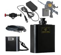 SSCYHT Batterie Remplacement 14,8 V Batterie au Lithium 10 Ah Batteries moulinets pêche Batteries Li-ION pour sondeur pêche avec Sac à Dos pour Moteurs 100 W à 150 W,14.8v10ah 1pack