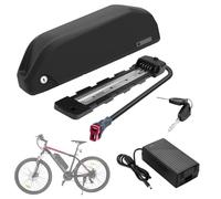 SSCYHT Batterie Remplacement 48 V 13 Ah 15,6 Ah Batterie Lithium 36 V 10,4 Ah 12,5 Ah Batteries Amovibles 52 V avec Chargeur et Port 5 Broches pour Moteur 250 W - 850 W,36v10.4ah t Plug