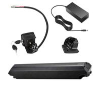 SSCYHT Batteries au Lithium 36 V 10 Ah 12,8 Ah 7,5 Ah Batteries Rechargeables 14 Ah Batteries Li-ION 36 V Batteries Cadre Cadre pour Moteur 250 W à 550 W avec Chargeur,36v11.6ah Bullet