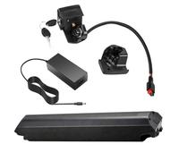 SSCYHT Batteries au Lithium 36 V 10 Ah 12,8 Ah 7,5 Ah Batteries Rechargeables 14 Ah Batteries Li-ION 36 V Batteries Cadre Cadre pour Moteur 250 W à 550 W avec Chargeur,36v12.8ah Anderson