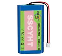 SSCYHT Batteries Rechargeables 3.7V, 6800mAh, 6000mAh, 5200mAh, 4400mAh, 4000mAh, Lithium-ION, avec Prise XH2.54/PH2.0