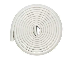 SSCYHT Protecteur Bord et Coin pour Bébé - Forme en U - 6,5 Pieds - Pare-Chocs Sécurité - Tables Meubles et Cheminée à l'Epreuve des Enfants - Coussin en Mousse Anti-Crash,Blanc