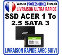 SSD 120Go 240Go 250Go 256Go 480Go 500Go 1To CRUCIAL/SAMSUNG/KINGSTON 2.5" SATA3