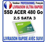 Crucial CT120BX500SSD1 Disque Flash SSD interne 2.5" 120 Go Noir