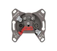 SSD 5-18 prise murale de passage 18 dB avec 3 Sorties TV SAT Radio pour systèmes unicable