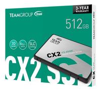 Team Group CX2 2.5" 512 Go Série ATA III 3D NAND