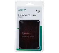 SSD - APACER - AS350X - 512 Go - SATA 6 Gb/s - 600 Mo/s