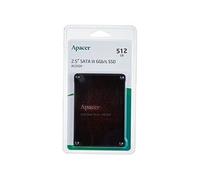 SSD - APACER - AS350X - 512 Go - SATA 6 Gb/s - 600 Mo/s Blanc