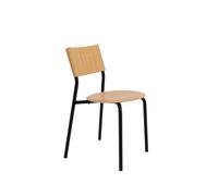 SSD Chaise de Salle à Manger Chêne/Noir Graphite