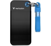 SSD de poche - VERBATIM - 2To - USB 3.2 Gen 2 - Ultra léger - Noir bleu