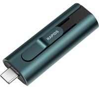SSD Externe 512GO, USB 3.2 Gen2 Disque SSD Vitesse de Lecture et d'écriture Jusqu'à 1000 Mo/s, USB A + Type C Interface Double pour Tablet, Laptop, Android, iPhone15