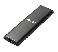 SSD Externe - PHILIPS - 2 To - Ultra Fin - Vitesse de Lecture 550 Mo/s - USB-C