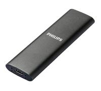 SSD Externe - PHILIPS - 500 Go - Ultra Fin - Vitesse de Lecture 540 Mo/s - USB-C