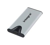 Integral SlimXpress Pro INSSD1TPORT3.2SLIMXS lecteur à circuits intégrés externe Technologie Thunderbolt 1 To USB Type-C USB 3.2 Gen 2x2 Argent