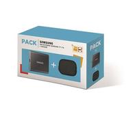 SSD externe Samsung Pack SSD externe T7 1 To Gris + housse