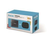 SSD externe SAMSUNG PACK SSD EXTERNE T7 1 TO GRIS + HOUSSE