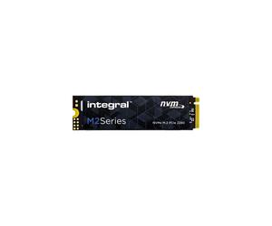 SSD Integral 500GB M.2 2280 PCIe NVMe 3.1, Lecture 3450MB/s, Écriture 2400MB/s, 3D TLC, 188K/156K IOPS, TBW 256