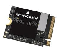 Corsair MP600 Core Mini 1To M.2 NVMe PCIe x4 Gen4 2 SSD - M.2 2230 - Jusqu'à 5.000 Mo/s en Lecture Séquentielle - QLC NAND Haute Densité - pour Steam Deck, ASUS ROG Ally, Microsoft Surface Pro - Noir